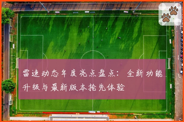 雷速动态年度亮点盘点：全新功能升级与最新版本抢先体验